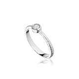 Romance Ring i silver med zirkonia