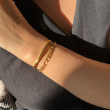 Aurora guldbelagt classic armring 