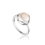 Glory silver ring med sötvattenspärla