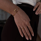 Bianca lux ring med zirkonia
