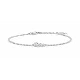 Timeless armband i silver med zirkonia